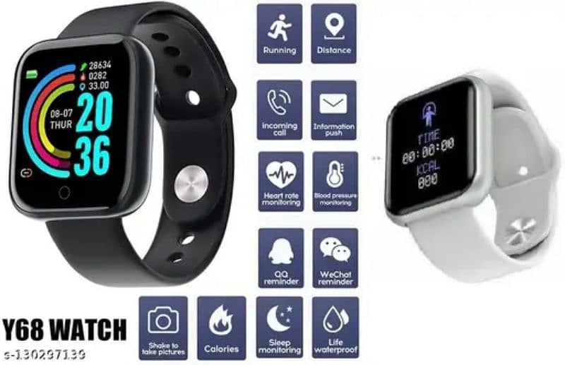 Digital Smart Watch touch Screen 8