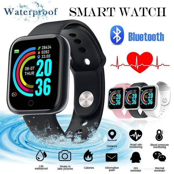 Digital Smart Watch touch Screen 2