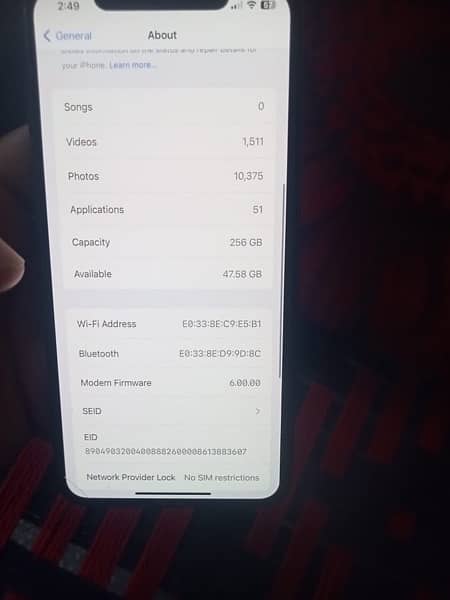 iphone Xsmax 256gb PTA Approved 3