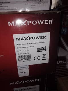 Max power duol output pv 5000 &pv 7000