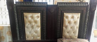 king size bed with dressing and side tables for sale in 25000
