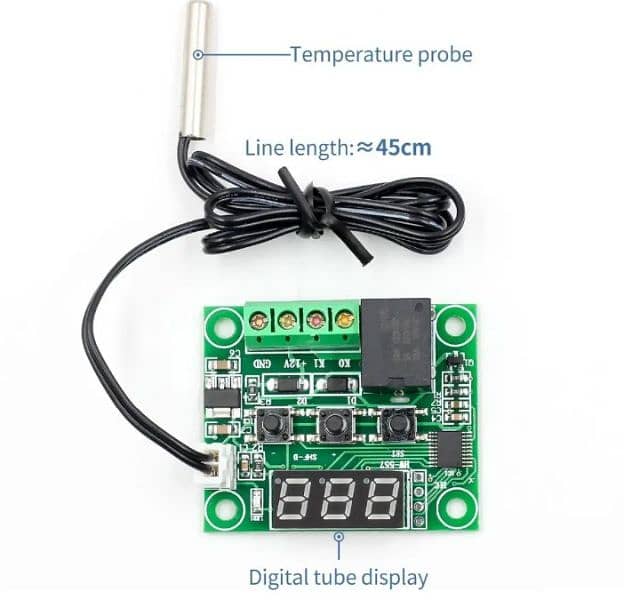 W1209 Digital thermostat temperature controller for incubator 1