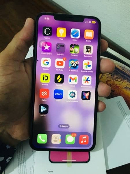 iPhone xs max 64gb pta approved water pack 8
