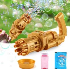 BUBBLE GUN FOR KIDS (CELL OPERATED) NEW