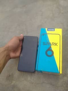 tecno spark 6 4gb 64gb with box All ok exchange possible