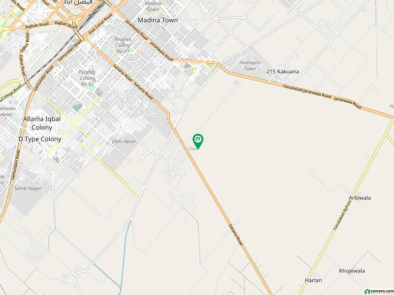 A Centrally Located Residential Plot Is Available For sale In Faisalabad 0