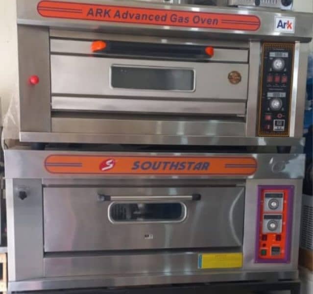 Pizza oven ARK dough mixer fryer complete kitchen setup for sale 0