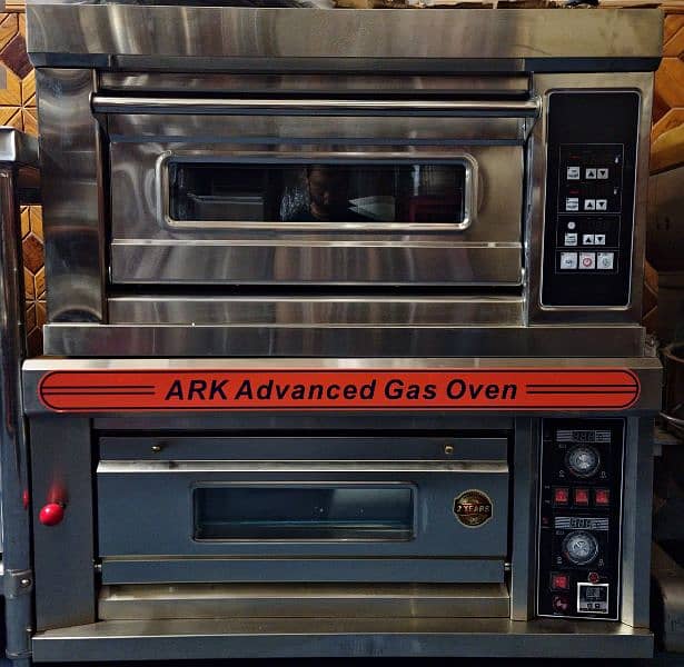 Pizza oven ARK dough mixer fryer complete kitchen setup for sale 6