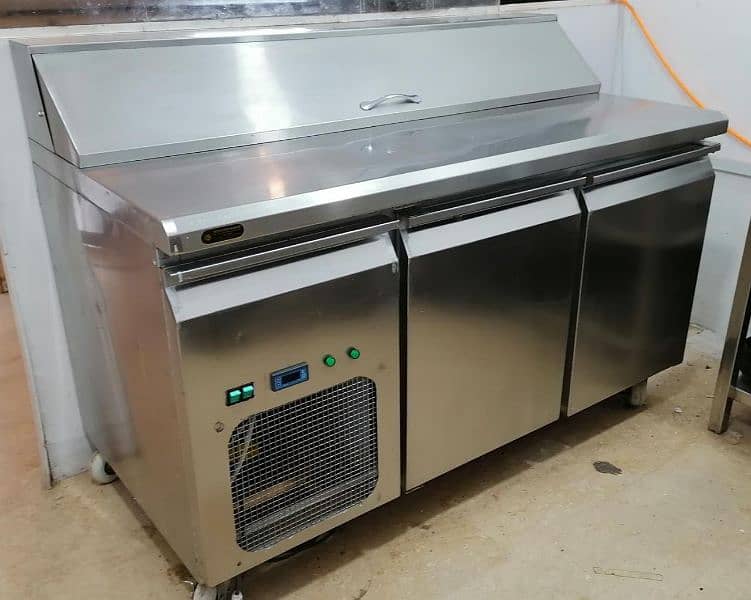 Pizza oven ARK dough mixer fryer complete kitchen setup for sale 16