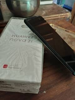 Huawei Nova 7i with Box and Accessories