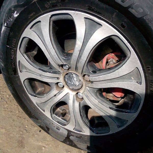 alloy wheels 14" gli/xli 2008 model 0