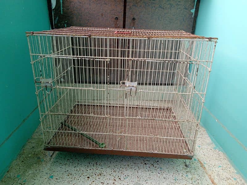 folding cage 2 by 2 partition bhi h 0