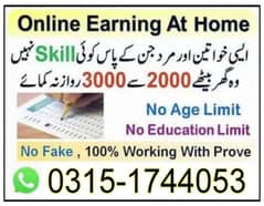 Online job available,Part time/full time/Data Entry/Typing/Assignment 0