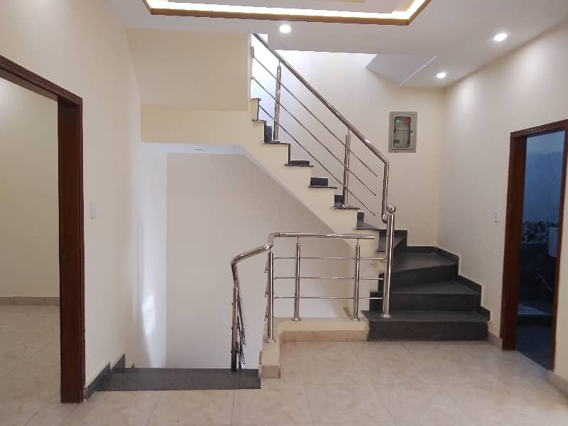 4 Marla Brand New Modern Design Half Triple Storey House For Sale In A Block Bismillah Housing Society Lahore. 17