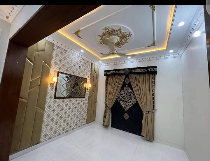 4 Marla Brand New Modern Design Double Storey House For Sale In A Block Bismillah Housing Society Lahore. 4