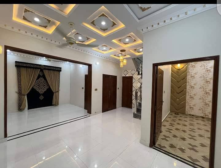 4 Marla Brand New Modern Design Double Storey House For Sale In A Block Bismillah Housing Society Lahore. 5