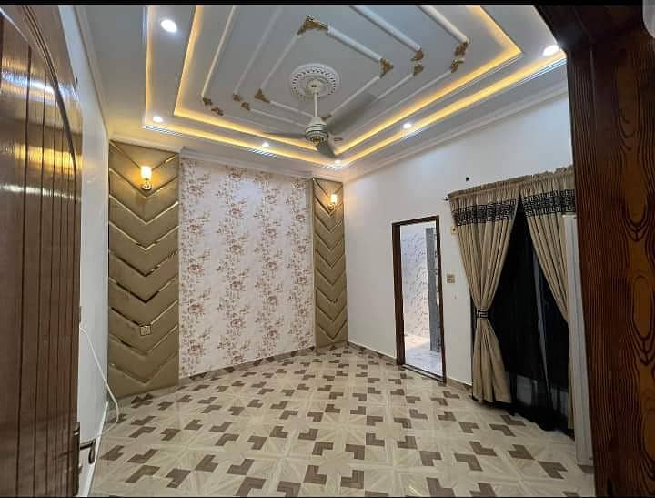 4 Marla Brand New Modern Design Double Storey House For Sale In A Block Bismillah Housing Society Lahore. 13