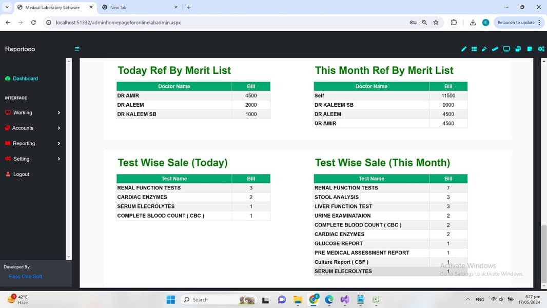 New Features Online Medical Lab Software - Run from any Computer or Mo 12