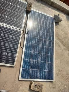 solar panels and controller