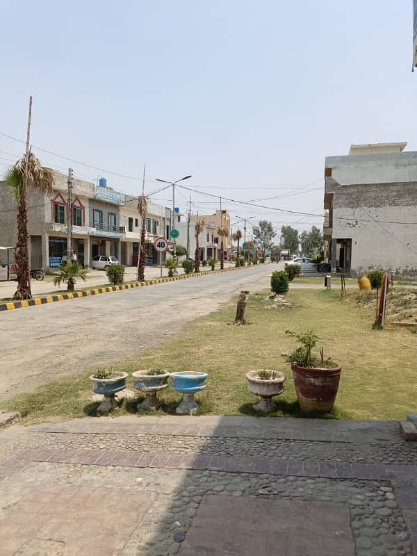 Facing Park 10 Marla Residential Plot For sale In Al Haram Garden - Block A Lahore In Only Rs. 4350000 3