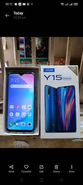 Vivo Y15 box and mobile 4,64 PTA Approved 0