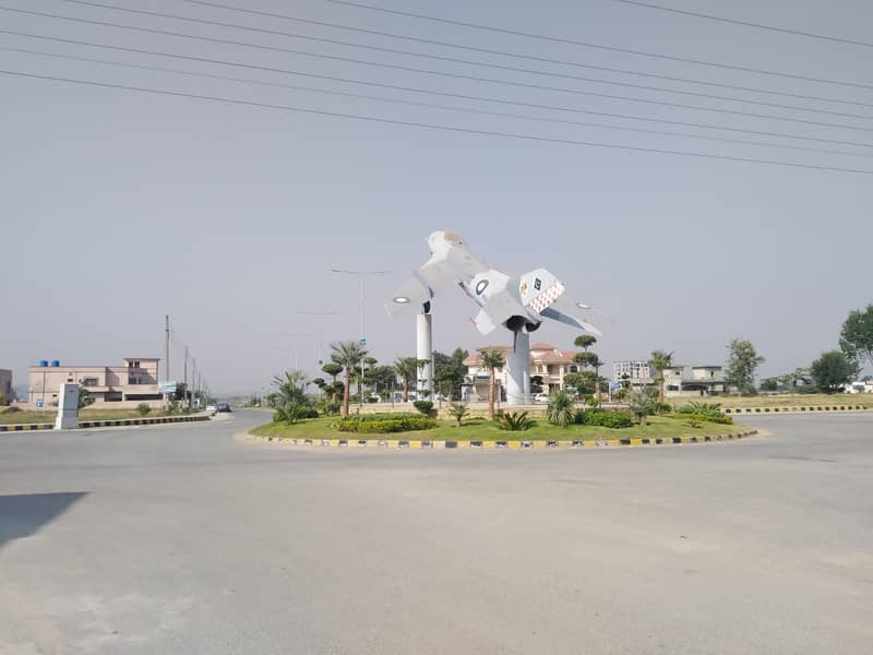 1 Kanal Residential Plot For Sale In Fazaia Housing Scheme Tarnol Islamabad In Block D. 17