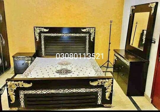 bed,double bed,king size bed,poshish bed/bed for sale,furniture 6