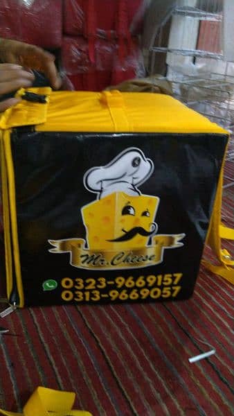 Commercial Food , pizza & Burger's Delivery bag's manufacturing 13
