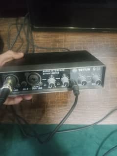 Audio Interface Teyun Q 22 Totally New In Condition 100% Scratchless