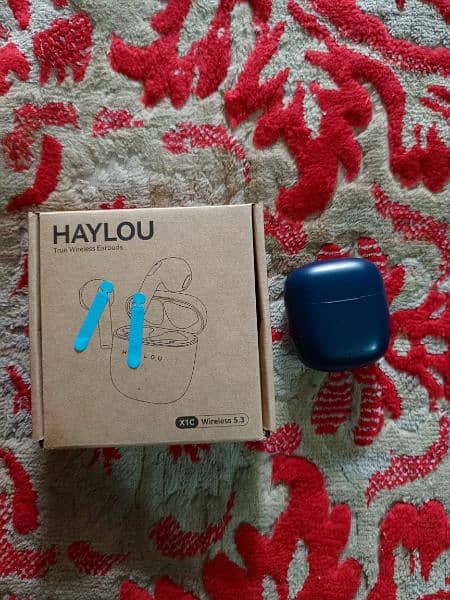 Haylou Air pod condition like new with box and long battery timing 1