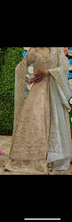 Bridal lehnga and pishwas 0
