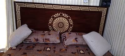 Bed With 1 Dressing & 2 Side Tables