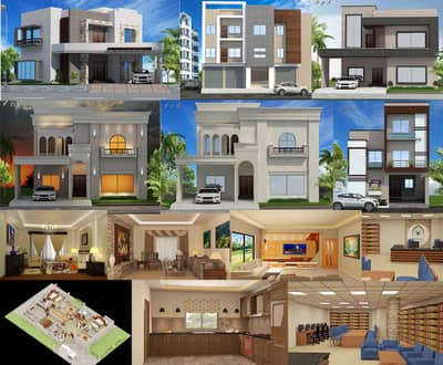 Projects Required AutoCad Works & 3D Visualizer