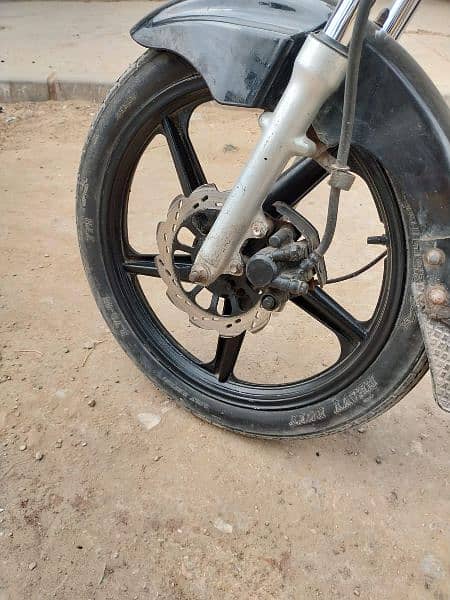 18 size Alloy rims used Gs 150 me same fitting 1
