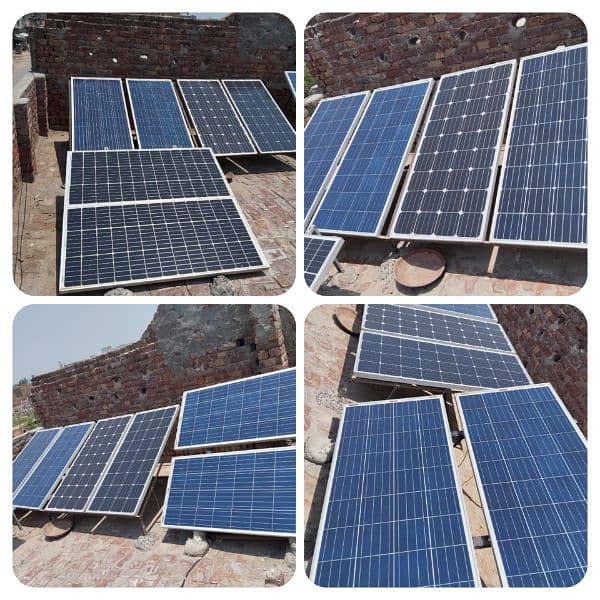 Solar System 6 plates 150 watt with stand 3
