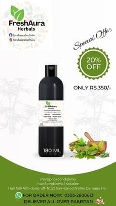 FreshAura herbals shampoo