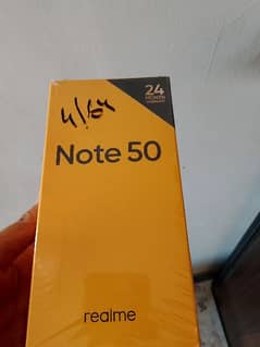 Realme note 50 4gb 64gb Complete Saman