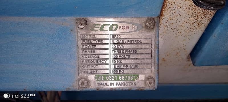 Eco Power Generator 20KV 2