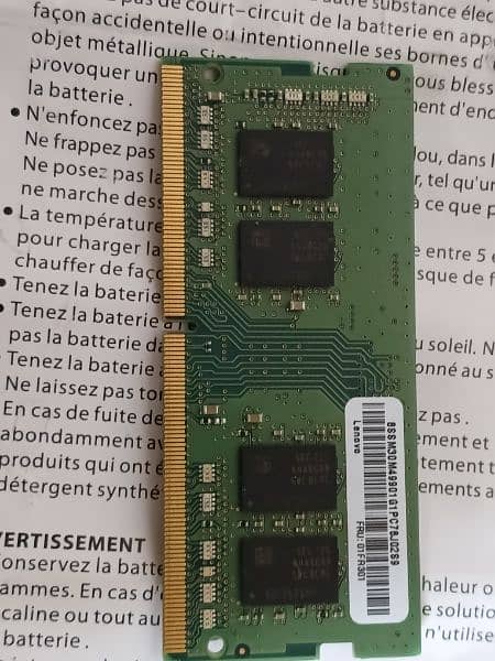 Laptop Ram DDR 4 Samsung Brand 8Gb 2400T mhz 3