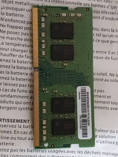 Laptop Ram DDR 4 Samsung Brand 8Gb 2400T mhz 4