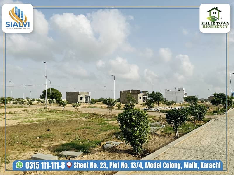 Spacious Residential Plot Is Available For Sale In Ideal Location Of Malir Town Residency 2