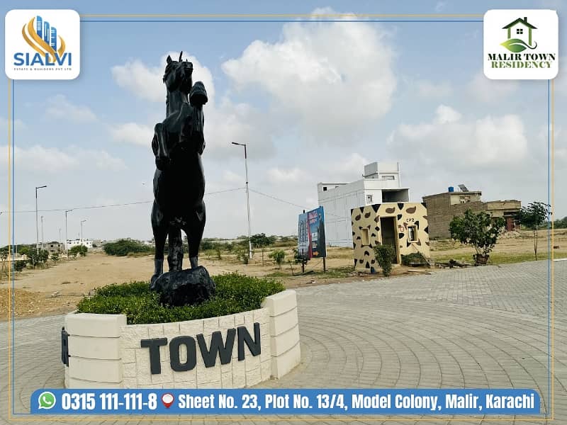 Spacious Residential Plot Is Available For Sale In Ideal Location Of Malir Town Residency 3