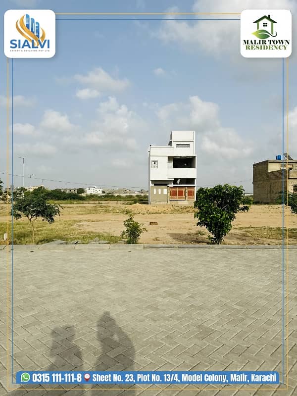 Spacious Residential Plot Is Available For Sale In Ideal Location Of Malir Town Residency 8