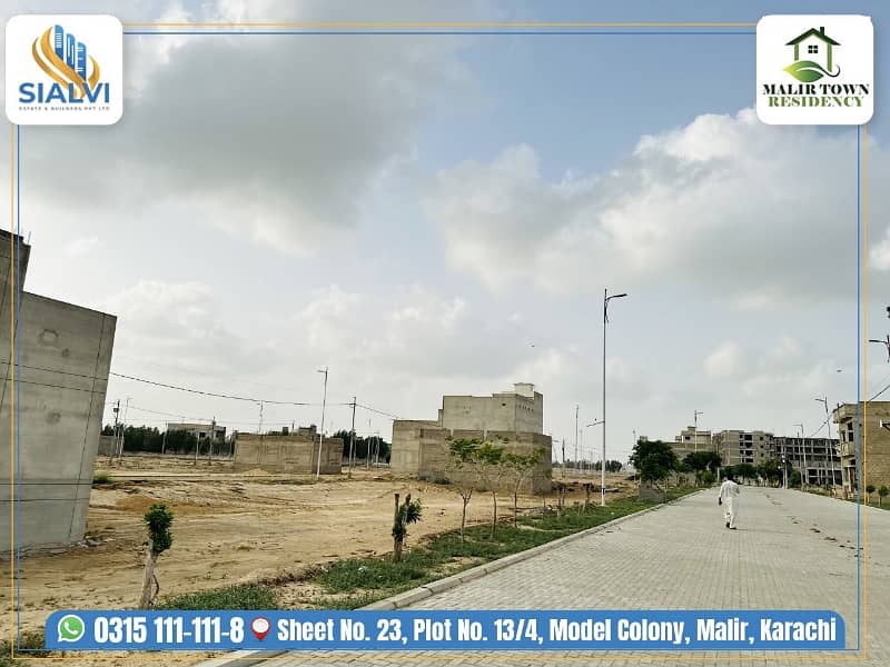 Spacious Residential Plot Is Available For Sale In Ideal Location Of Malir Town Residency 11