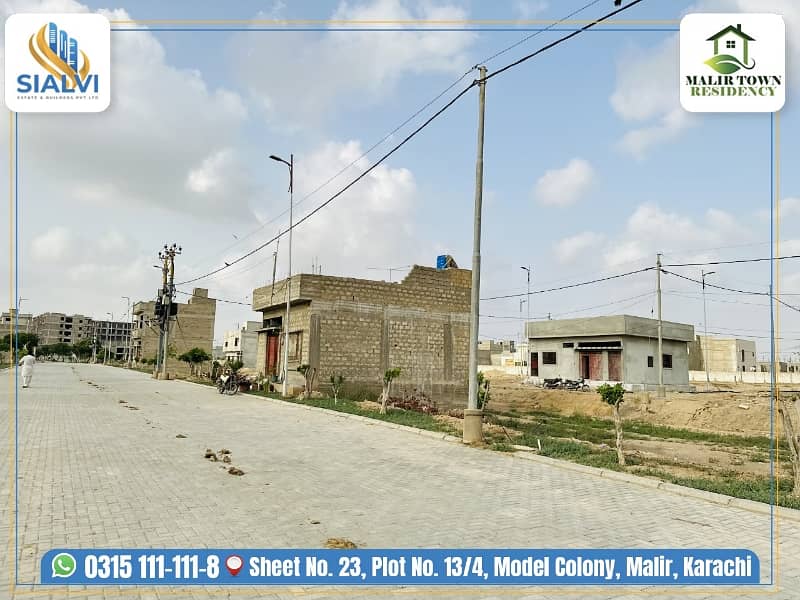 Spacious Residential Plot Is Available For Sale In Ideal Location Of Malir Town Residency 16