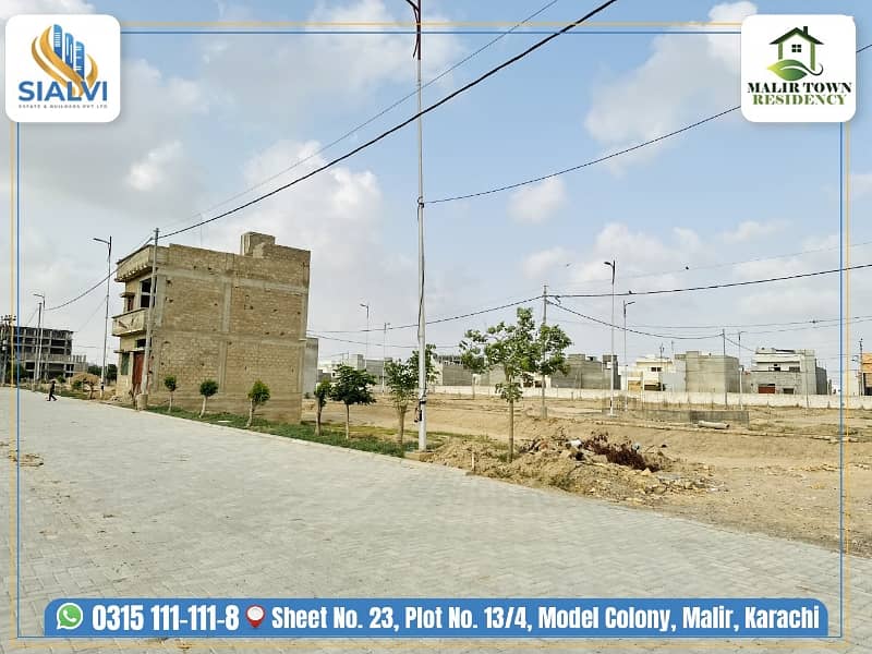 Spacious Residential Plot Is Available For Sale In Ideal Location Of Malir Town Residency 17