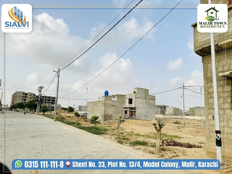 Spacious Residential Plot Is Available For Sale In Ideal Location Of Malir Town Residency 18