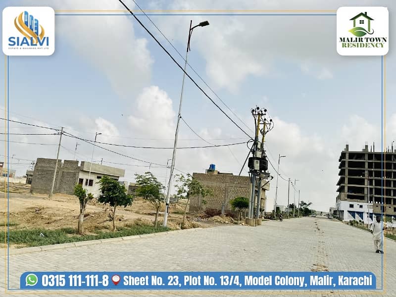 Spacious Residential Plot Is Available For Sale In Ideal Location Of Malir Town Residency 20