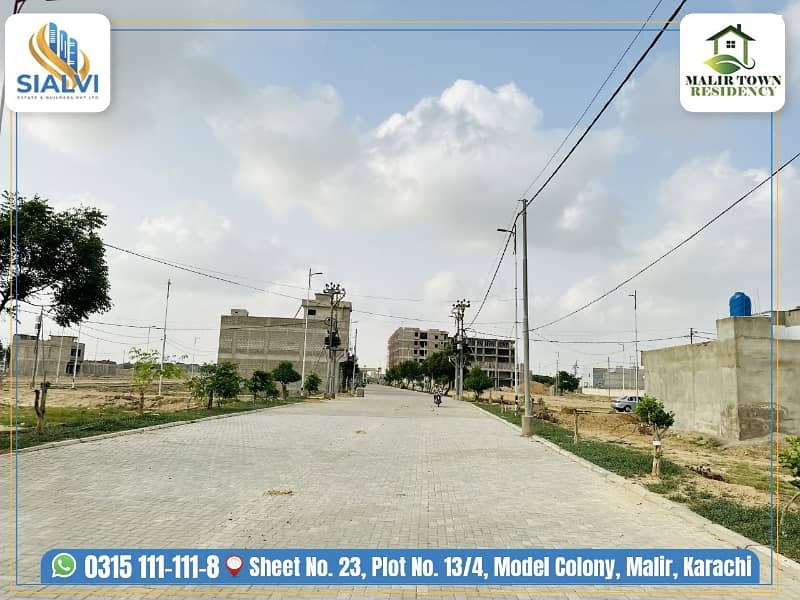 Spacious Residential Plot Is Available For Sale In Ideal Location Of Malir Town Residency 21