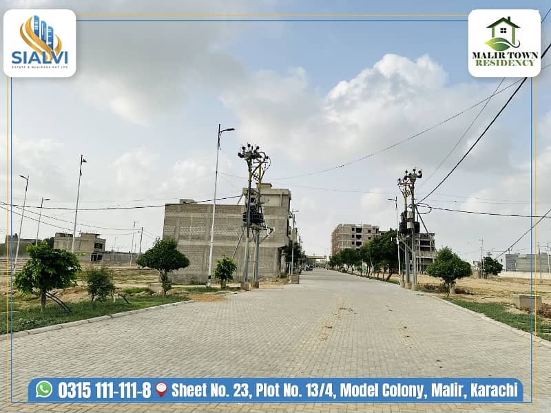 Spacious Residential Plot Is Available For Sale In Ideal Location Of Malir Town Residency 22